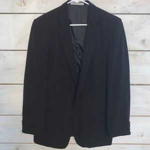 Black suit blazer